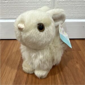 Smart Living Cream Plush Bunny Small Pet Toy